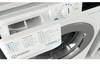 INDESIT | Washing Machine | BWE 91496X WSV EE | Energy efficiency class A | Front loading | Washing capacity 9 kg | 1400 RPM | Depth 63 cm | Width 59.5 cm | Digital | White