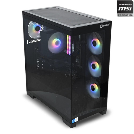 Komputer HIRO Aurora Power by MSI i7 14700F, RTX 5080 16 GB, 32GB RAM, 2TB SSD, WIFI, W11H
