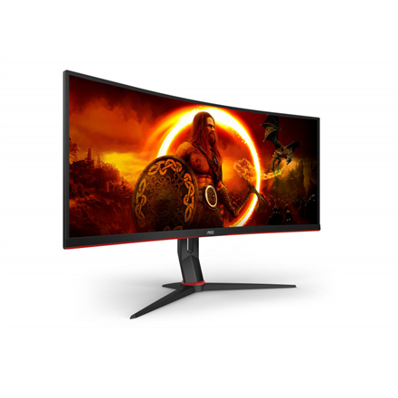 AOC Gaming CU34G2XP/BK, 86,4 cm (34 Zoll) Curved, 180Hz, Adaptive Sync, VA - 2xDP, 2xHDMI
