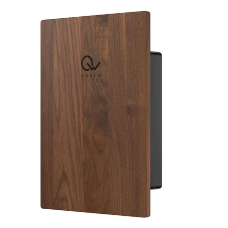 Green Wallbox Front for GW 2 Pro - Wood Walnut