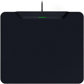 Razer | Wireless Charging Gaming Mouse Mat and Puck, Hard Edition | HyperFlux V2 Wireless Charging System | Gaming Mouse Mat | 360 x 311 mm | Black