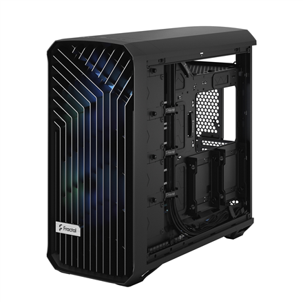 Fractal Design Torrent RGB Midi-Tower Light Tint, Tempered Glass, schwarz