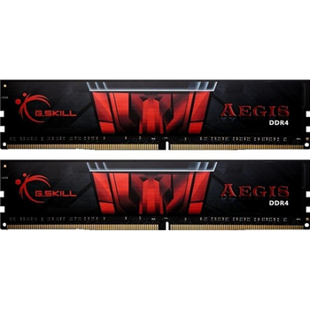 G.Skill AEGIS, DDR4-3000, CL16 - 16 GB Dual Kit, rot