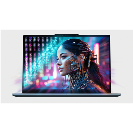 Lenovo Yoga Pro 9 16IAH10 | Tidal Teal | 16 " | OLED | 2.8K WQXGA+ | 2880 x 1800 pixels | Intel Core Ultra 7 | 255H | 32 GB | Soldered LPDDR5x | Solid-state drive capacity 1000 GB | NVIDIA GeForce RTX 5060 Graphics | GDDR7 | 8 GB | Windows 11 Pro | 802.11