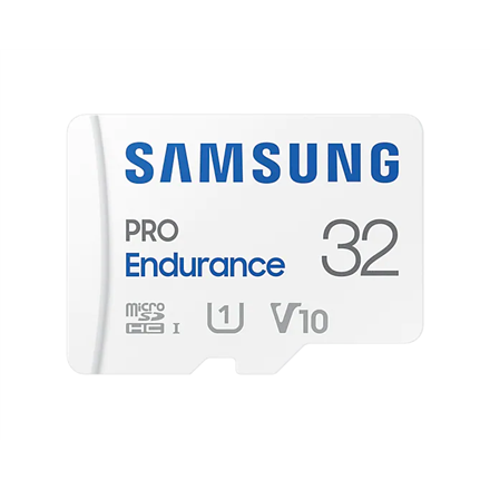 Samsung PRO Endurance MB-MJ32KA/EU 32 GB MicroSD Memory Card Flash memory class U1, V10, Class 10 SD adapter