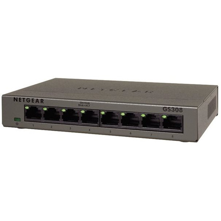 Netgear 8Port Switch 10/100/1000 GS308