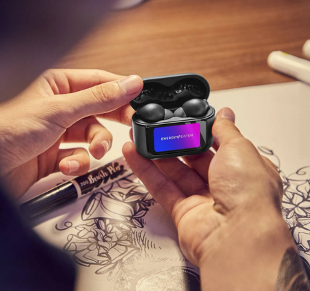 Energy Sistem True Wireless Earphones | Icon Series | Built-in microphone | Bluetooth | Graphite | ANC