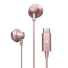 Energy Sistem Wired Earphones | EasyPods Type C | Built-in microphone | USB-C | Rose Gold