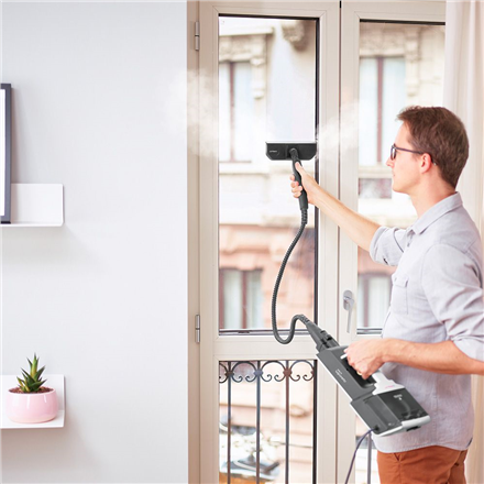 Polti Steam mop with integrated portable cleaner PTEU0307 Vaporetto SV660 Style 2-in-1 Power 1500 W, Water tank capacity 0.5 L, Grey/White