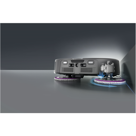 Midea V15 Robot Vacuum Cleaner, White | Midea Robot Vacuum Cleaner | V15 | Wet&Dry | 16200 Pa | Black