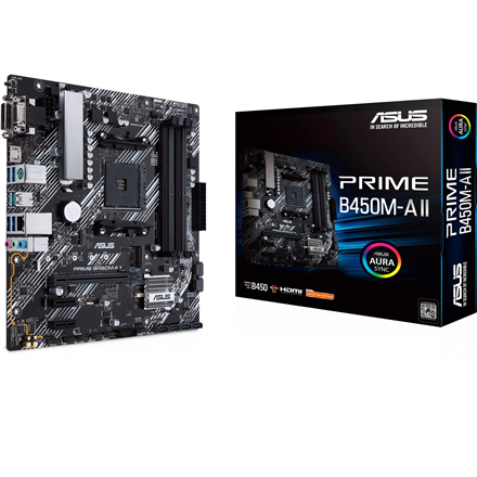 ASUS PRIME B450M-A II, AMD B450 Mainboard - Sockel AM4