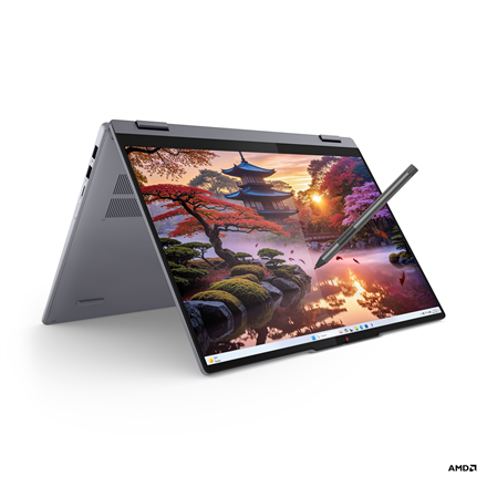 Lenovo IdeaPad 5 2-in-1 16AKP10 | Luna Grey | 16 " | IPS | Touchscreen | WUXGA | 1920 x 1200 pixels | Glossy | AMD Ryzen AI 7 | 350 | 16 GB | Soldered LPDDR5x | Solid-state drive capacity 512 GB | AMD Radeon 860M Graphics | Windows 11 Home | 802.11ax | Bl