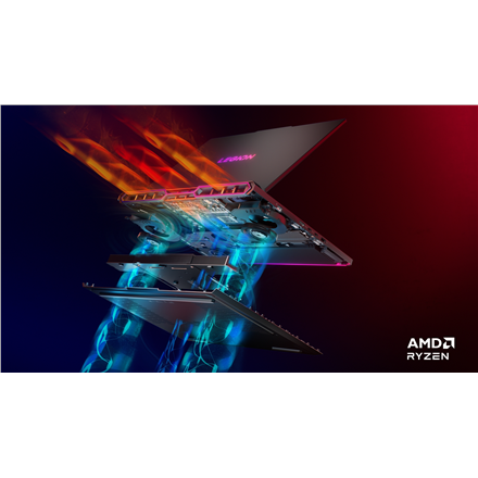 Lenovo Legion Pro 7 16AFR10H | Eclipse Black | 16 " | OLED | WQXGA | 2560 x 1600 pixels | Glossy | AMD Ryzen 9 | 9955HX3D | 32 GB | SO-DIMM DDR5 | Solid-state drive capacity 2000 GB | NVIDIA GeForce RTX 5080 | GDDR7 | 16 GB | Windows 11 Home | 802.11be | 