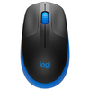 Logitech Full size Mouse M190 	Wireless Blue USB