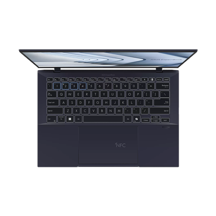 Asus ExpertBook | B9403CVAR-KM1148X | Star Black | 14 " | IPS | OLED | WQXGA+ 2880 x 1800 pixels | Glossy | Intel Core 5 | 120U | 16 GB | LPDDR5X | Solid-state drive capacity 512 GB | Intel Graphics | Windows 11 Pro | Bluetooth version 5.3 | Keyboard lang