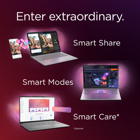 Lenovo Yoga Pro 9 16IAH10 | Tidal Teal | 16 " | OLED | 2.8K WQXGA+ | 2880 x 1800 pixels | Intel Core Ultra 7 | 255H | 32 GB | Soldered LPDDR5x | Solid-state drive capacity 1000 GB | NVIDIA GeForce RTX 5060 Graphics | GDDR7 | 8 GB | Windows 11 Pro | 802.11