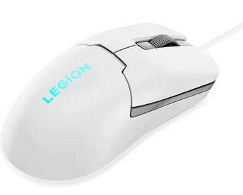Lenovo RGB Gaming Mouse Legion M300s Gaming Mouse Glacier White Wired via USB 2.0