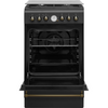 INDESIT Cooker IS5G8MHA/E Hob type Gas Oven type Electric Black Width 50 cm Grilling 60 L Depth 60 cm