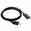 Kabel DISPLAY PORT do HDMI 1,8M DP DisplayPort 4K