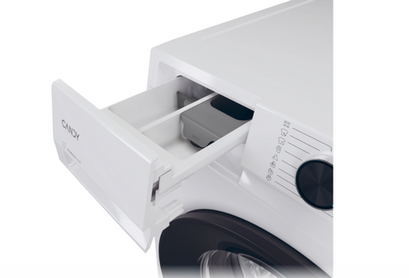 Candy Washing Machine | BR 48B6-S | Energy efficiency class A | Front loading | Washing capacity 8 kg | 1400 RPM | Depth 53 cm | Width 60 cm | Display | LCD | Steam function | Wi-Fi | White
