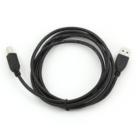 Kabel USB 2.0 Gembird AM-BM, czarny  (1,8 m)