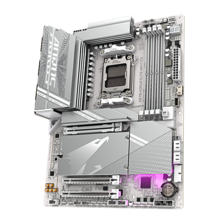 Gigabyte X870 AORUS Elite WF7 ICE, AMD X870 Mainboard - Sockel AM5, DDR5