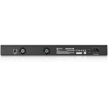 Ubiquiti | EdgeSwitch | ES-16-XG | Web managed | Rackmountable | 10/100 Mbps (RJ-45) ports quantity 1 | Gigabit Ethernet (copper) ports quantity 4 | SFP+ ports quantity 12 | Passive PoE ports quantity 5