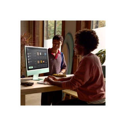 Apple iMac 24” 4.5K Retina, Apple M4 8C CPU, 8C GPU/16GB/256GB SSD/Silver/INT | Apple