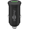Goobay 61739 Dual-USB Car Fast Charger USB-C PD, 45 W