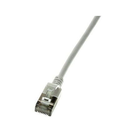 Kabel LAN U/FTP (Patchkabel) SLIM CAT6 0,3m grey
