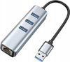 KARTA SIECIOWA HUB USB 3.0 GIGABIT RJ45 1000Mb RJ45 ADAPTER PRZEJŚCIÓWK LAN