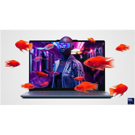 Lenovo Yoga Pro 9 16IAH10 | Tidal Teal | 16 " | OLED | 2.8K WQXGA+ | 2880 x 1800 pixels | Intel Core Ultra 7 | 255H | 32 GB | Soldered LPDDR5x | Solid-state drive capacity 1000 GB | NVIDIA GeForce RTX 5060 Graphics | GDDR7 | 8 GB | Windows 11 Pro | 802.11