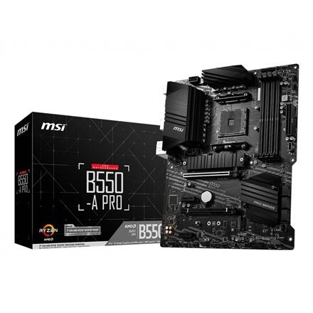 MSI B550-A Pro, AMD B550 Mainboard - Sockel AM4