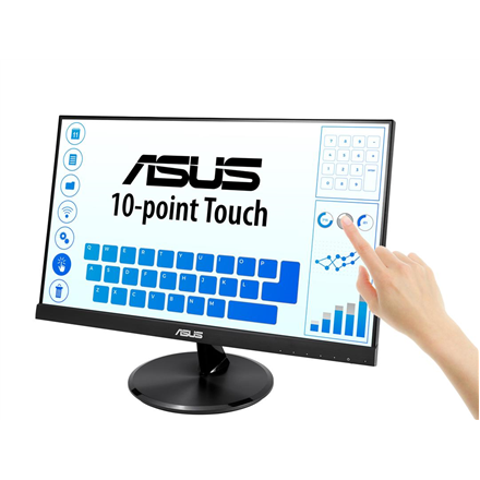 Asus VT229H | 21.5 " | IPS | 16:9 | 60 Hz | 5 ms | 1920 x 1080 pixels | 250 cd/m² | HDMI ports quantity 1