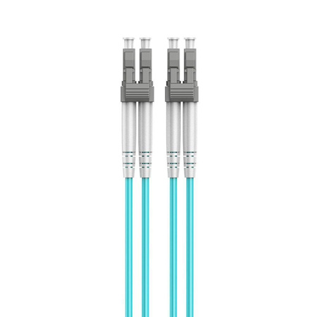 Cablexpert CFO-MDOM4-LC/LC-1M Multimode Duplex OM4 50/125 Fiber Optic Cable, LC/LC, 1 m | Cablexpert