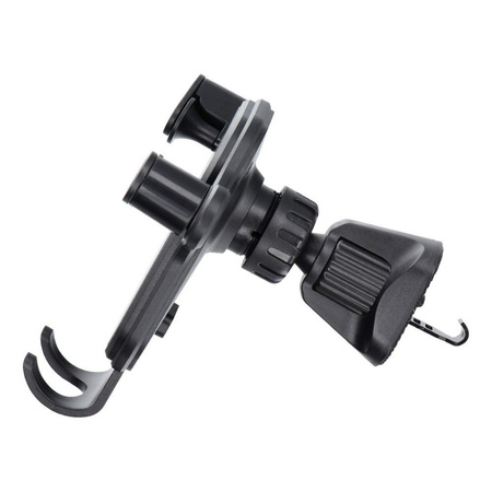 UCHWYT SAMOCHODOWY NA TELEFON TRIANGULAR do kratki wlotu czarny