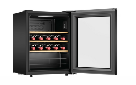 Candy Wine Cooler | CWC023 | Energy efficiency class G | Free standing | Bottles capacity 23 | Black