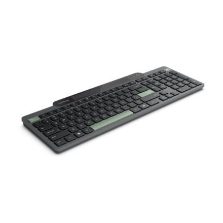Lenovo Self-Charging Bluetooth Keyboard-US Euro | Keyboard | Bluetooth | US Euro | Black