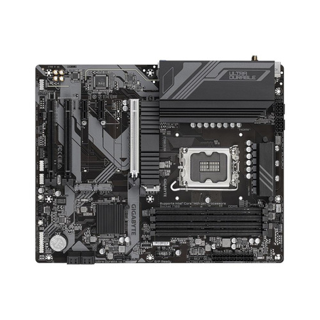 Gigabyte Z790 D AX | Processor family Intel | Processor socket LGA1700 | DDR5 | Supported hard disk drive interfaces SATA, M.2 | Number of SATA connectors 4