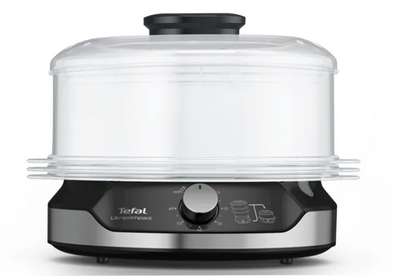 TEFAL Food Steamer VC204810	Ultracompact Black 800 W Capacity 9 L Number of baskets 3