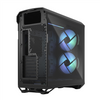 Fractal Design Torrent Compact RGB Midi-Tower Light Tint, Tempered Glass, schwarz