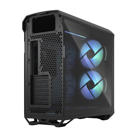 Fractal Design Torrent Compact RGB Midi-Tower Light Tint, Tempered Glass, schwarz