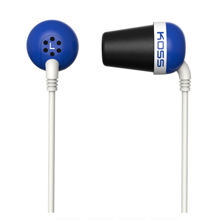 Koss Plug Wired In-ear Noise canceling Blue