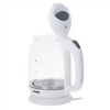 Mesko Kettle MS 1302w Electric, 2200 W, 1.7 L, Glass, 360° rotational base, White