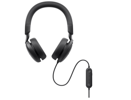 Dell Pro Wired On-Ear Headset WH5024 Built-in microphone ANC USB Type-A Black