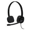 Logitech Headset H151 2.0 Klinke black