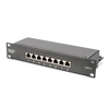 Digitus 10" Network Set, 6U cabinet, shelf, PDU, 8-port switch, CAT 6 patch panel, Grey Digitus Network Set 	DN-10-SET-1 The 254 mm (10") network set from DIGITUS is the ideal all-round solution for building up a compact network, for example at home or in