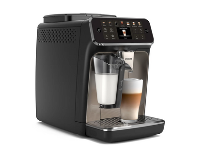 Coffee Maker | EP4449/70	4400 Series | Pump pressure 15 bar | Built-in milk frother | Fully Automatic | 1500 W | Black