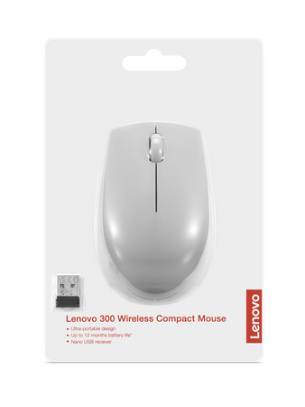 Mysz Lenovo Compact 300 (szara)