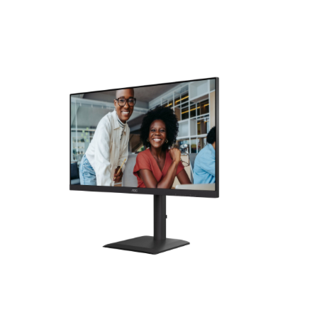AOC U27E4CV | 27 " | IPS | UHD | 16:9 | 60 Hz | 4 ms | 3840 x 2160 pixels | 400 cd/m² | HDMI ports quantity 2 | Black